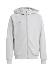 Adidas Performance Спортивный худи на молнии 'Tiro 25' в цвете Grey, Light Grey