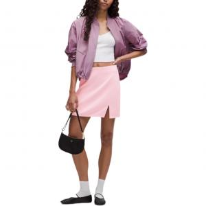 Повседневная короткая юбка женская Lululemon, розовый