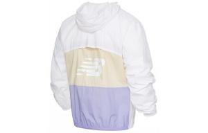 Куртка унисекс белая New Balance, белый