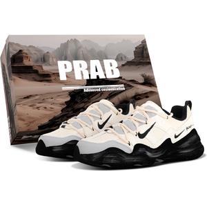 Nike Tech Hera износостойкие дышащие низкие повседневные кроссовки унисекс бежевого цвета