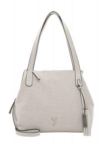 Шопер, кулон, однотонный, для женщин SURI FREY, экрю