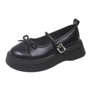 NX DOUGHNUT Женские туфли Мэри Джейн на платформе черные, цвет Black