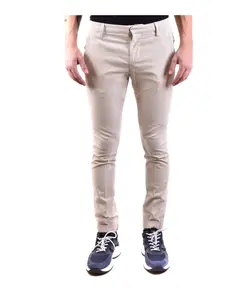 Хлопковые брюки песочного цвета, итальянского производства. Dondup, бежевый