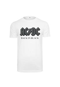 Футболка с принтом ACDC BACK IN BLACK Mister Tee, белый
