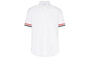 Футболка мужская белая THOM BROWNE