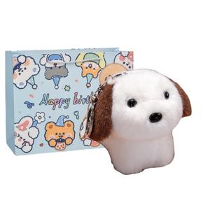 Плюшевый кулон с толстым драконом и щенком капибары высотой 10 см PANGPANGLONG, Puppy-Shopping Bag