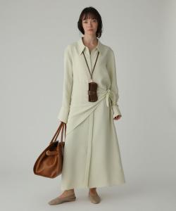 Платье-рубашка Babylone, цвет Pastel Yellow(61)