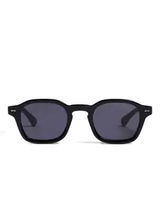 Солнцезащитные очки в квадратной оправе Peter & May Walk, черный