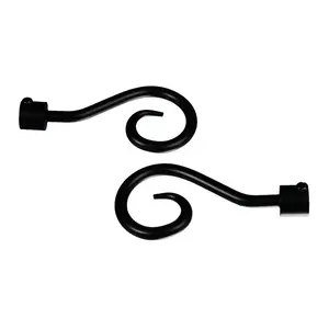 Наконечник для карнизной штанги Apoll, для карнизных штанг Ø 16 мм Liedeco, черный