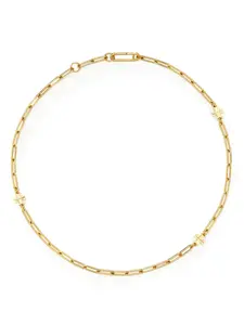 Колье Good Luck с логотипом Tory Burch, золотой
