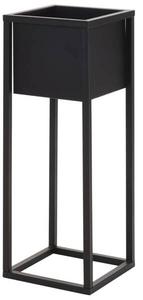 Цветочный горшок H&S Collection 296868, 21x60x21 см, черный