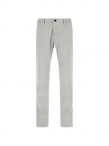 Брюки прямого кроя Incotex, серый