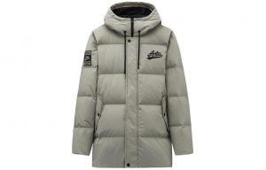 Life Collection Пуховик мужской Glacier Grey Anta, серый