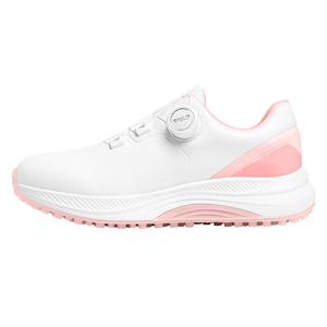 Женские нескользящие износостойкие низкие туфли для гольфа PGM, Xz397-Cherry Blossom White