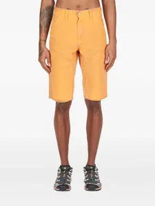 Джинсовые шорты с эффектом потертости NOTSONORMAL, оранжевый