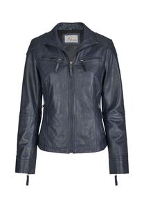 Кожаная куртка Ана 7eleven, темно-синий