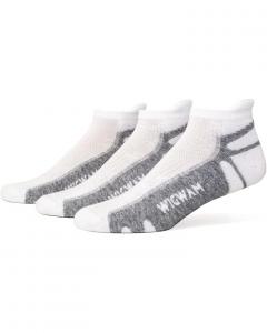 Носки Unisex Wigwam Thunder Low 3-Pack, цвет White/Grey