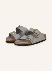 Мюли Arizona с большой пряжкой Birkenstock, серый