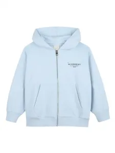 Худи на молнии Givenchy Kids, синий