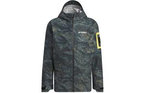 Мужская куртка National Geographic X Outdoor, серебристо-серая Adidas, серый