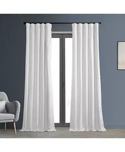 Шторы-Занавески для гостиниц из хлопка шепот белого цвета Half Price Drapes, white