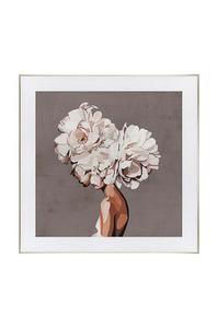 Настенное украшение в рамке 63 х 63 см Inne, мультиколор