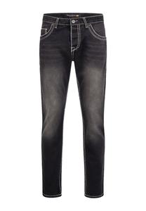 Джинсы комфортного кроя, толстые швы, свободный крой Rock Creek, темно-серый