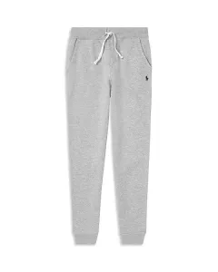 Детские флисовые спортивные штаны для малышей Ralph Lauren, серый