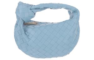 Bottega Veneta Сумка мини из ягненка женская голубая