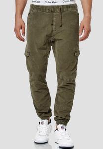Брюки-карго Walker INDICODE JEANS, цвет dark green