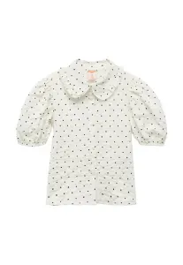 Рубашка с пышными рукавами Koton, White