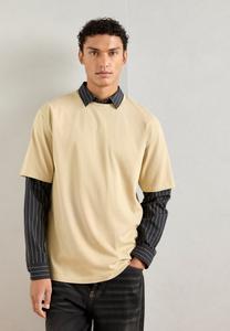 Футболка Lindbergh O NECK TEE OVERSIZE , Light Sand/Sand