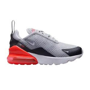 Кроссовки Nike Air Max 270 PS Wolf Grey Bright Crimson, серый