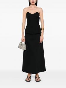 Топ из вуали Philosophy Di Lorenzo Serafini, черный