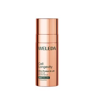 Сыворотка для лица cell longevity ultra protect & lift double serum Weleda, объем 50 мл