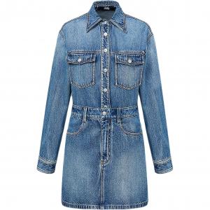 Karl Lagerfeld FW25 платье с длинными рукавами женское KARL LAGERFELD / Karl Lagerfeld Jeans, синий