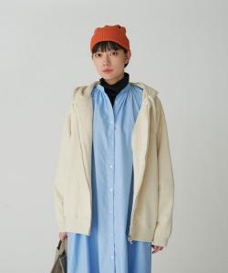 Парка на молнии из переработанного хлопка