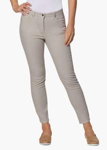 Тканевые брюки GOLDNER 7/8 Jeans Bella, цвет kitt