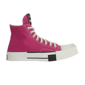 Кроссовки Converse x Rick Owens TURBODRK Chuck 70 без шнурков, розовый