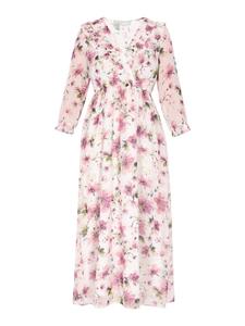 Платье до колена Usha, цвет rose multicolor