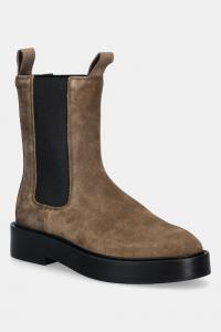 Замшевые ботинки Calvin Klein, коричневый