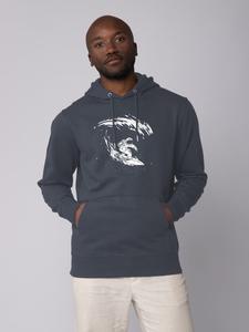 Толстовка wat? Apparel Sweatshirt Surfing Spaceman, цвет India Ink Grey