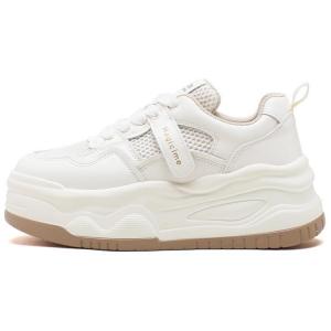 Женские скейтерские кросовки низкие AGSDON, Бежевый абрикос