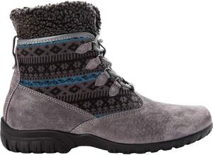 Propet Женские зимние повседневные ботинки Propét Delaney Alpine на низком каблуке - черные