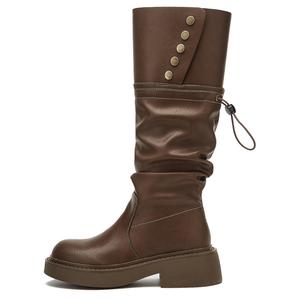 Женские сапоги DAPHNE на кулиске, коричневый