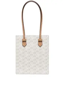 Сумка-тоут с монограммой Moreau, нейтральный