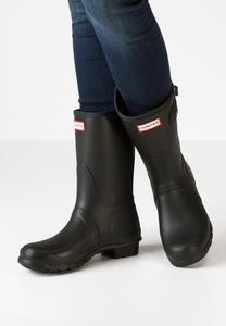 Резиновые сапоги Hunter с логотипом, черный