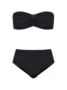 Текстурированный купальник Frida Paramidonna, черный