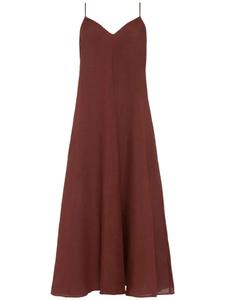 ERES платье миди Snob, коричневый