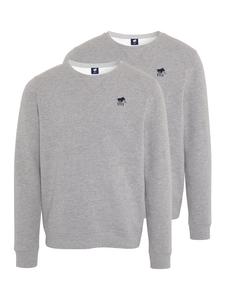 Базовая толстовка серого цвета Polo Sylt